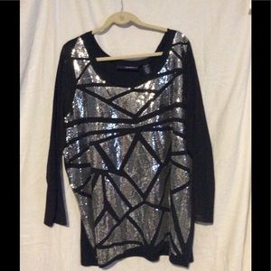 Women’s sequin top